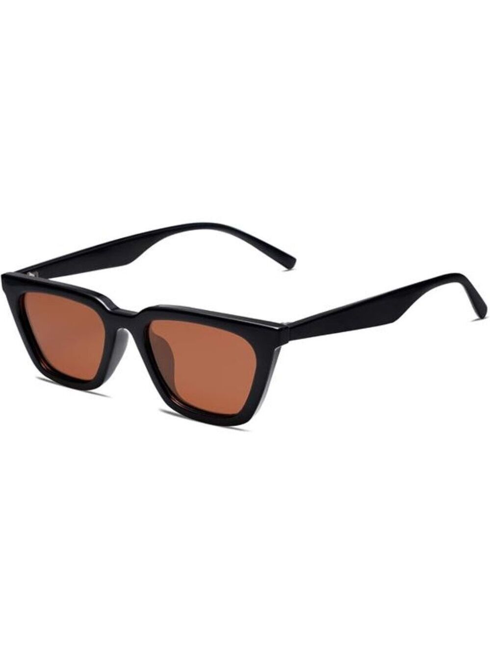 Polarized Narrow Square Cateye Sunglasses Retro Trendy Driving Womens UV400